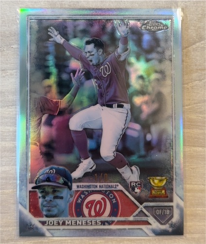 2023 Topps Chrome #60 Joey Meneses — front