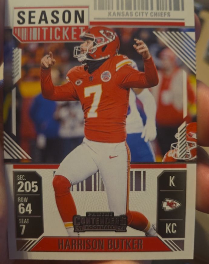 2024 Panini Contenders #49 Harrison Butker — front