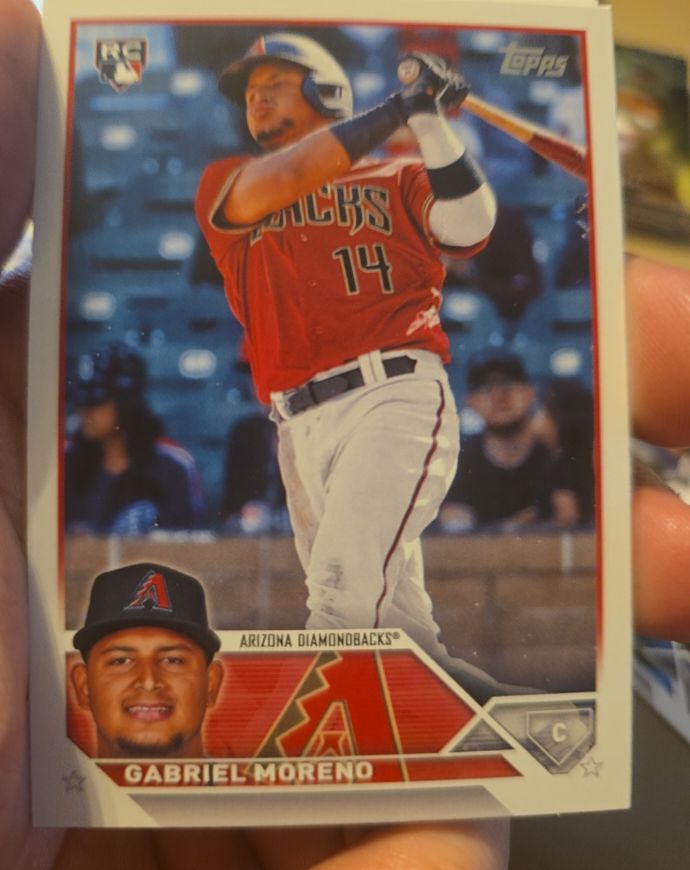 2023 Topps Update Series #US161 Gabriel Moreno — front