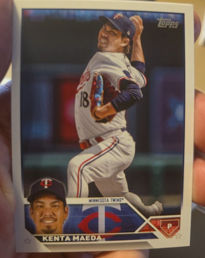 2023 Topps Update #US97 Kenta Maeda — front
