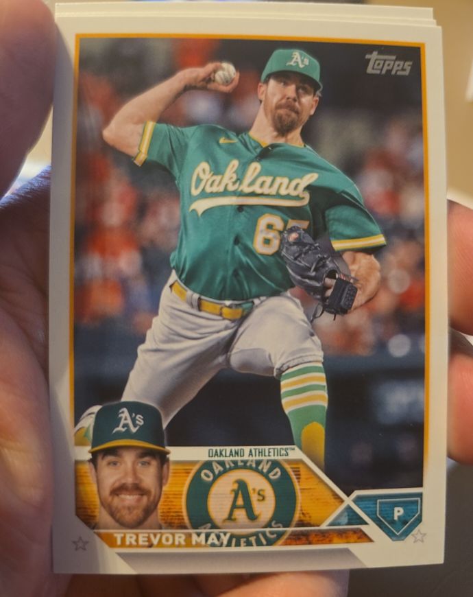 2023 Topps Update #US86 Trevor May — front