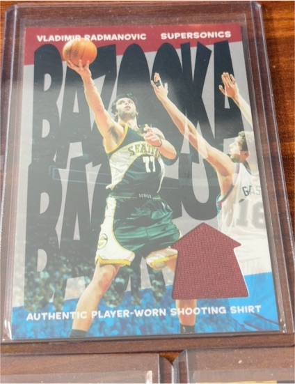 2004-05 Topps Bazooka #BU-VR Vladimir Radmanovic — front