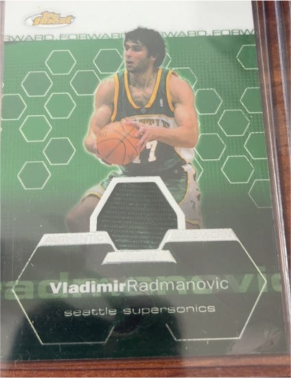 2002-03 Topps Finest #152 Vladimir Radmanovic — front