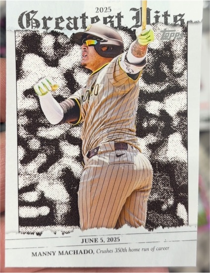 2026 Topps Series 1 #GH-13 Manny Machado — front