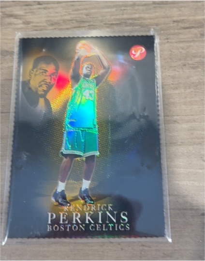 2003-04 Topps Pristine #179 Kendrick Perkins Rookie RC — front