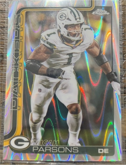 2025 Topps Chrome #77 Micah Parsons — front