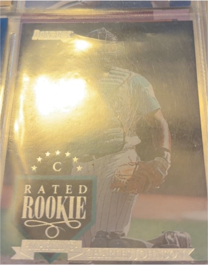1995 Donruss #27 Charles Johnson Rated Rookie — front