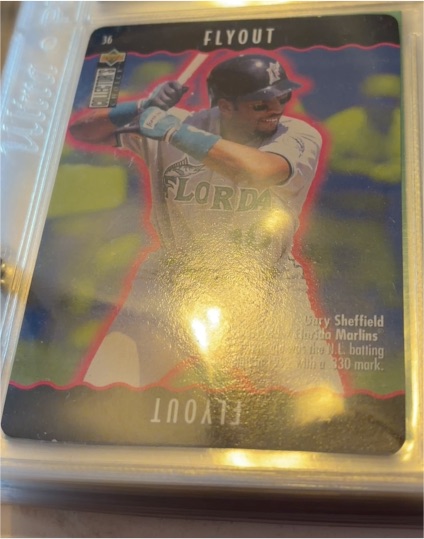 1996 Upper Deck Collector's Choice You Make the Play #36 Gary Sheffield — front
