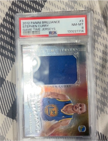 2012 Panini Brilliance #3 Stephen Curry — front