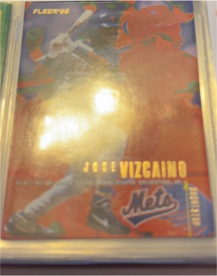 1995 Fleer #385 Jose Vizcaino — front