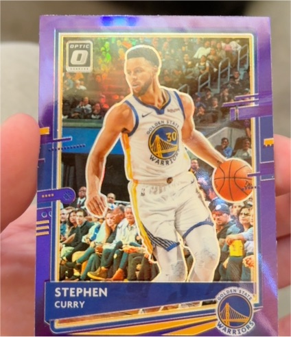 2020-21 Panini Donruss Optic #17 Stephen Curry — front