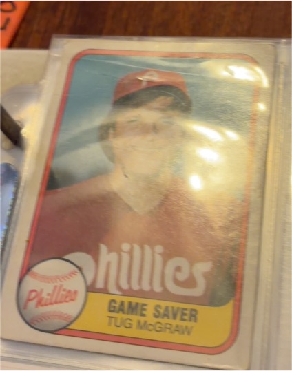 1981 Fleer #657 Tug McGraw — front