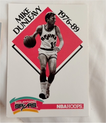 1990-91 NBA Hoops #351 Mike Dunleavy — front