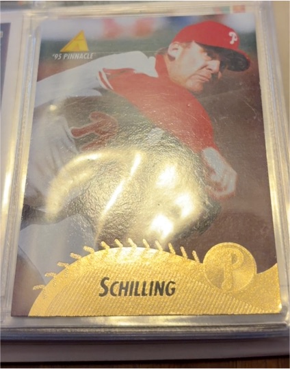 1995 Pinnacle #100 Curt Schilling — front