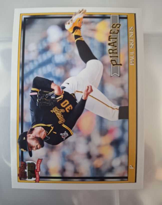 2026 Topps Series 1 #T91-50 Paul Skenes — front