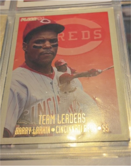 1994 Fleer #17 Barry Larkin Team Leaders — front