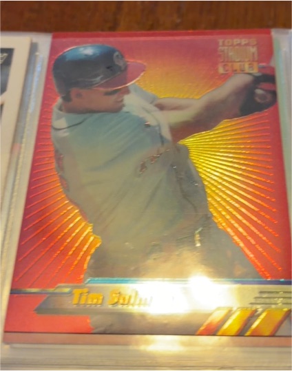 1994 Topps Stadium Club Finest #9 Tim Salmon — front