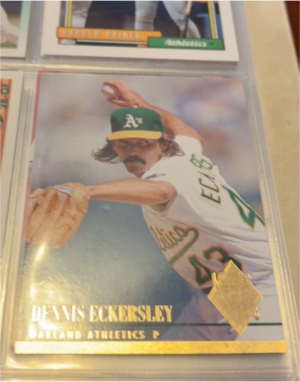 1993 Upper Deck #487 Dennis Eckersley — front