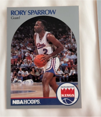 1990 NBA Hoops #430 Rory Sparrow — front