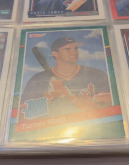 1991 Donruss #429 Turner Ward — front