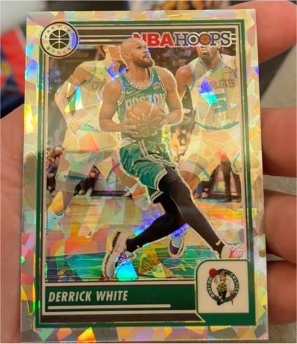2023-24 Panini NBA Hoops Premium Stock #159 Derrick White — front