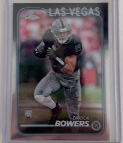 2024 Topps Chrome #207 Brock Bowers — front