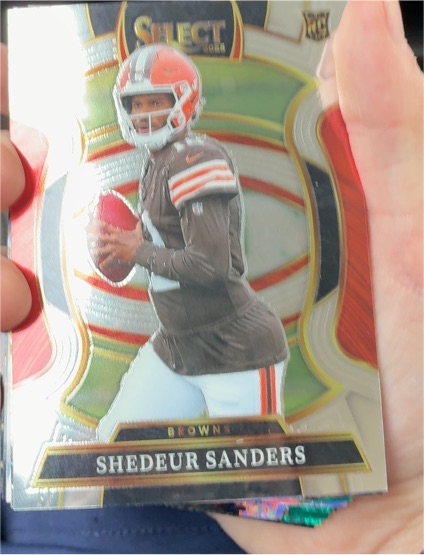 2025 Panini Select #54 Shedeur Sanders — front