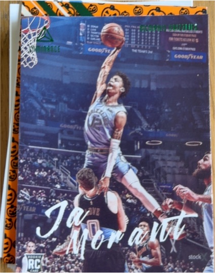 2019-20 Panini Chronicles Luminance #165 Ja Morant — front