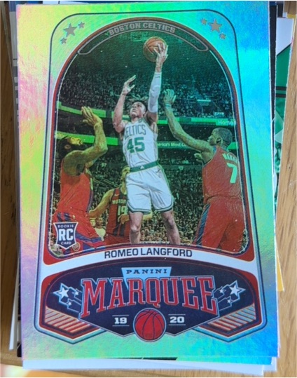 2019-20 Panini Chronicles Marquee #240 Romeo Langford — front