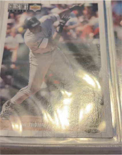 1994 Upper Deck Collector's Choice #500 Frank Thomas — front
