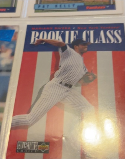 1995 Upper Deck Collector's Choice #19 Mariano Rivera Rookie Class — front