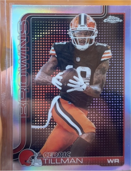 2025 Topps Chrome #67 Cedric Tillman — front