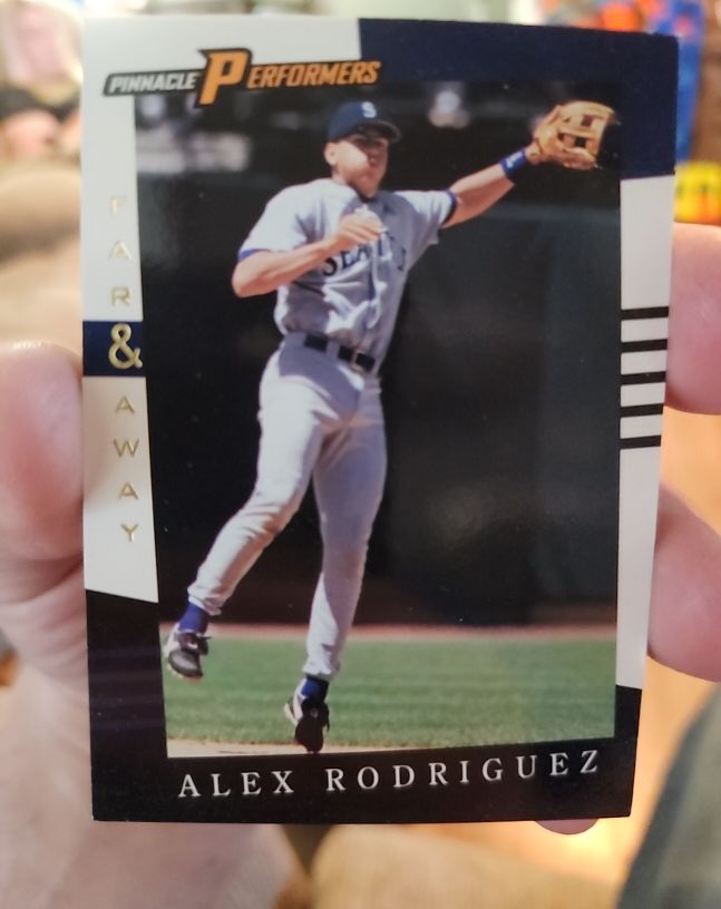 1998 Pinnacle Performers #141 Alex Rodriguez — front