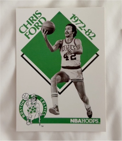 1990-91 NBA Hoops #347 Chris Ford — front