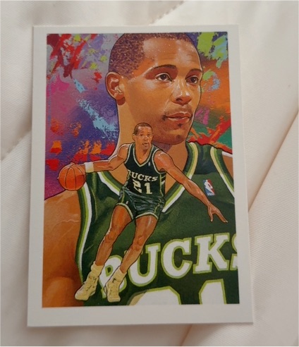 1990-91 NBA Hoops #369 Alvin Robertson — front