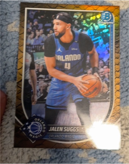 2025-26 Topps Bowman Chrome #BCV-174 Jalen Suggs — front