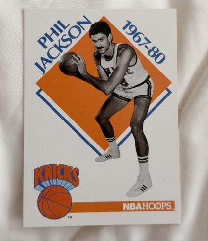 1990 NBA Hoops #348 Phil Jackson — front