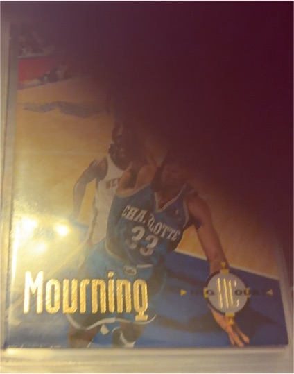1993-94 Topps Stadium Club High Court #176 Alonzo Mourning — front