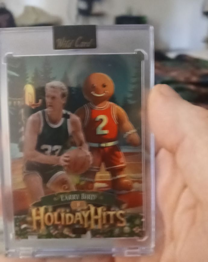 2025 Wild Card Holiday Hits #Holiday Hits Larry Bird — front