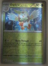 2023 Pokémon Scarlet & Violet Obsidian Flames #14 Dartrix — front