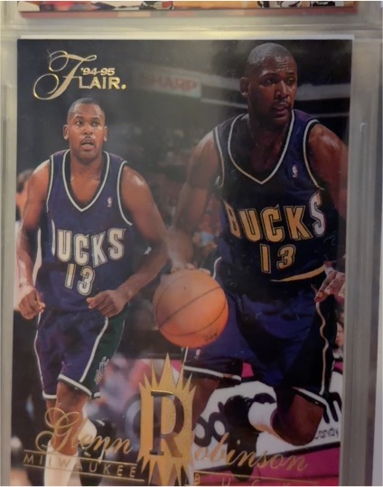 1994-95 Flair #257 Glenn Robinson — front