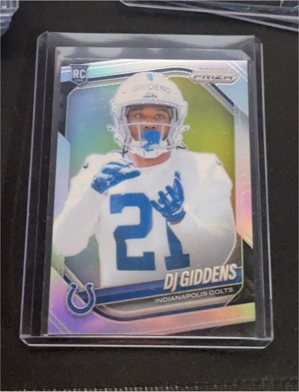 2025 Panini Prizm #383 DJ Giddens — front