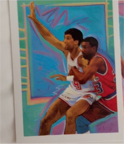1990-91 NBA Hoops #368 Rony Seikaly — front