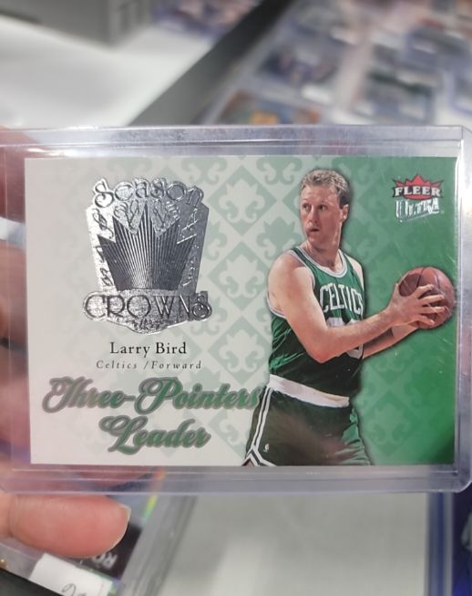 2007-08 Fleer Ultra Season Crowns #SC-16 Larry Bird — front
