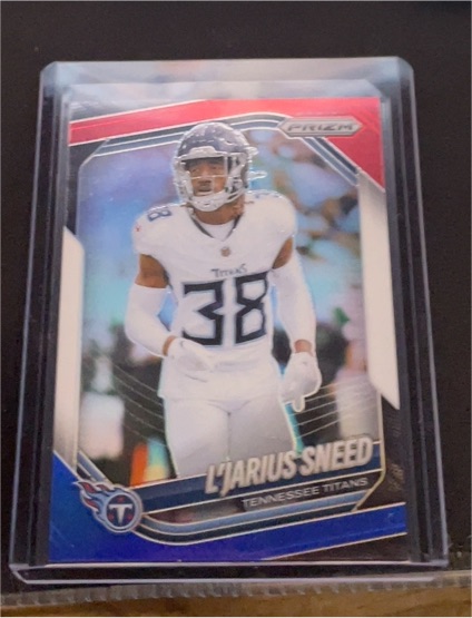 2025 Panini Prizm #24 L'Jarius Sneed — front