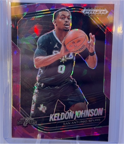 2023-24 Panini Prizm #82 Keldon Johnson — front