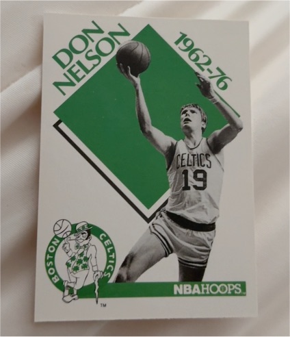 1990-91 NBA Hoops #345 Don Nelson — front