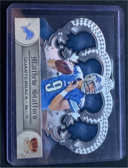 2012 Panini Crown Royale #67 Matthew Stafford — front