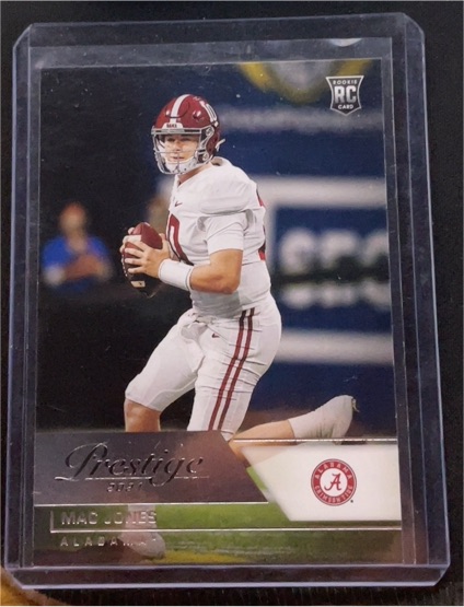 2021 Panini Chronicles Prestige Draft Picks #87 Mac Jones — front