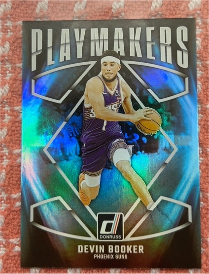 2023-24 Donruss Playmakers #unknown Devin Booker — front